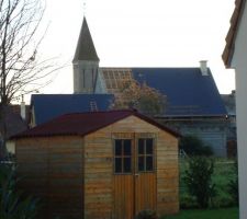 La maison vu de derrière
