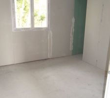 Notre chambre avec entree salle de bain