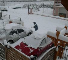 La neige arrive