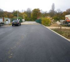 Les rues ont été gourdronnées