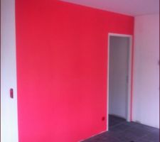 Mur couleur séjour