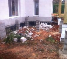 Plots b&eacute;ton pour la terrasse