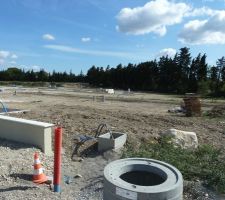 Lotissement en construction