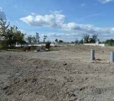 Lotissement en construction