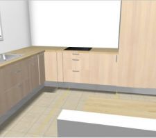Projet cuisine - coin SUD_OUEST