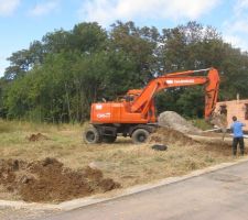 Premier coup de pelle