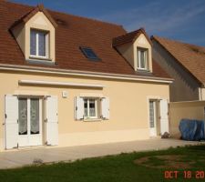 Premier maison vue arriere