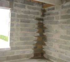 Infiltration à l'étage