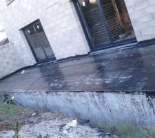 Étanchéité de la terrasse