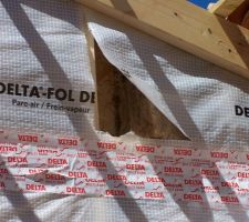 Le pare-vapeur a été ouvert en présence du chef de chantier, sans commentaire.