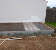 Ferraillage dalle garage