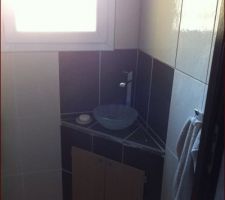 Carrelage qui monte dans le wc....