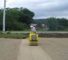 R&eacute;alisation de la forme d'assise de la maison
