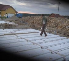 &eacute;quipement dalle  RDC avant coulage