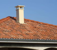 Tuiles LAFARGE MONNIER PLEIN CIEL BETON couleur MUSCADE