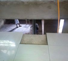 A l'etage de la maison