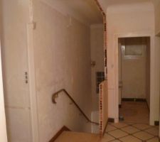 Ouverture du palier.