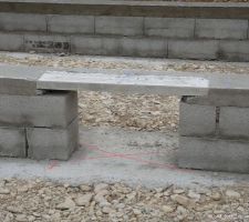 Détail d'un passage d'une partie du vide sanitaire à un autre