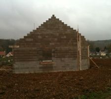 Vue fenetre du garage - Jardin Côté Ouest