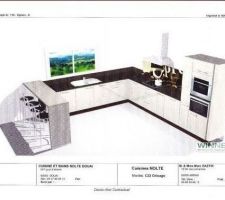 Perspective de notre future cuisine