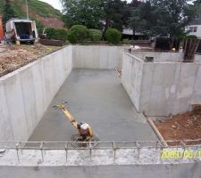 C'est terminé 7.5M3 de béton,l'hélicoptère ne s'est pas envolé ?