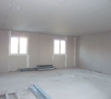 Pose isolation placo dans les chambres des enfants
