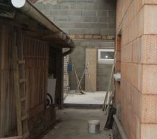 Garage, vue de derri&egrave;re