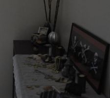 Soirée pirates, un peu de déco ne fait pas de mal!