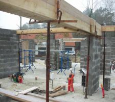 Coffrage des poutres