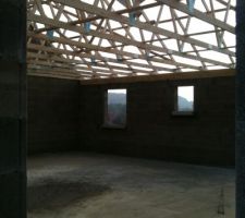 Int&eacute;rieur de la maison...