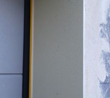 ITE: Détail de l'ébrasement de la porte de garage