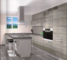 Voila notre future cuisine