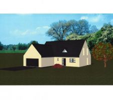 Constructeur 1 : 
Vue 3D - Fa&ccedil;ades Nord / Ouest