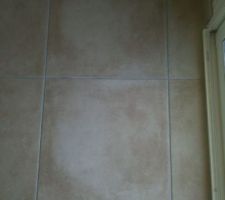 Carrelage pièce principale