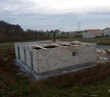 Pr&eacute;paration dalle b&eacute;ton interm&eacute;diaire