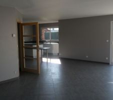 Cuisine vu du séjour