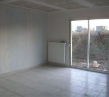 La sous couche est posée sauf au plafond !