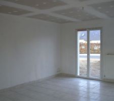 Sous couche faite, reste le plafond
