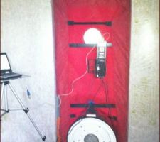 La fameuse Blower Door...