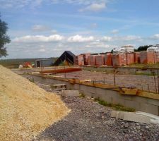 Mise en place pour l'arase