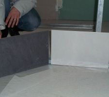 Faïence douche à l'italienne