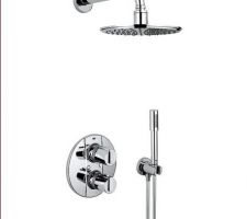Le kit encastré de chez Grohe, pour la douche a l'italienne