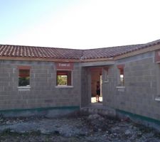 Maison enfin couverte