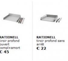 Tiroirs rationnell