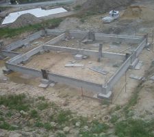 Vide sanitaire vu de notre butte de terre