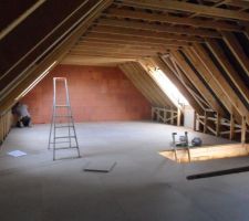 Aujourd'hui mercredi à 12h le plancher était installer en une matinéé