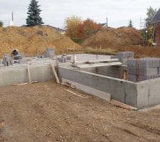 Vide sanitaire et préparation de la dalle