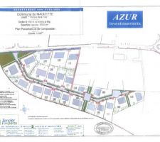 Plan du lotissement