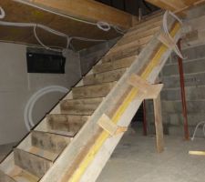Coffrage escalier