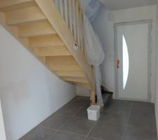 L'escalier, simple, sobre...